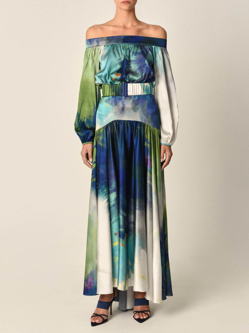 Chatillon Off-The-Shoulder Dress