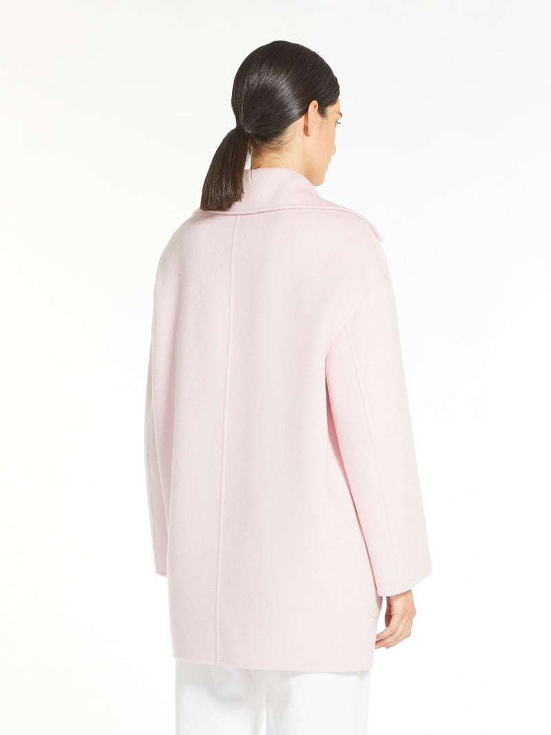 Wool and Cashmere Double Breasted Viborg Coat