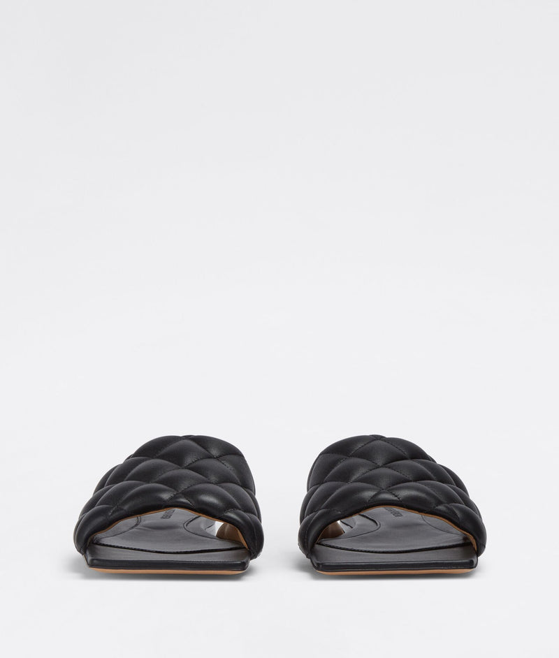 Quilted Leather Sandal