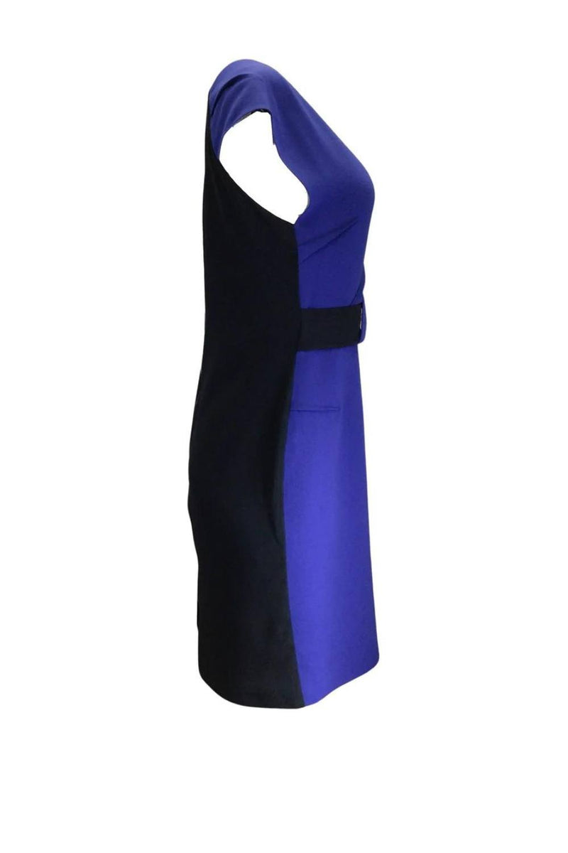 Zip Back Crepe Midi Dress