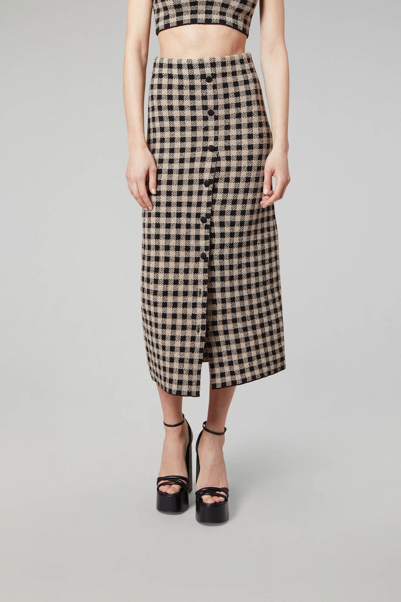 Jabal Gingham Skirt