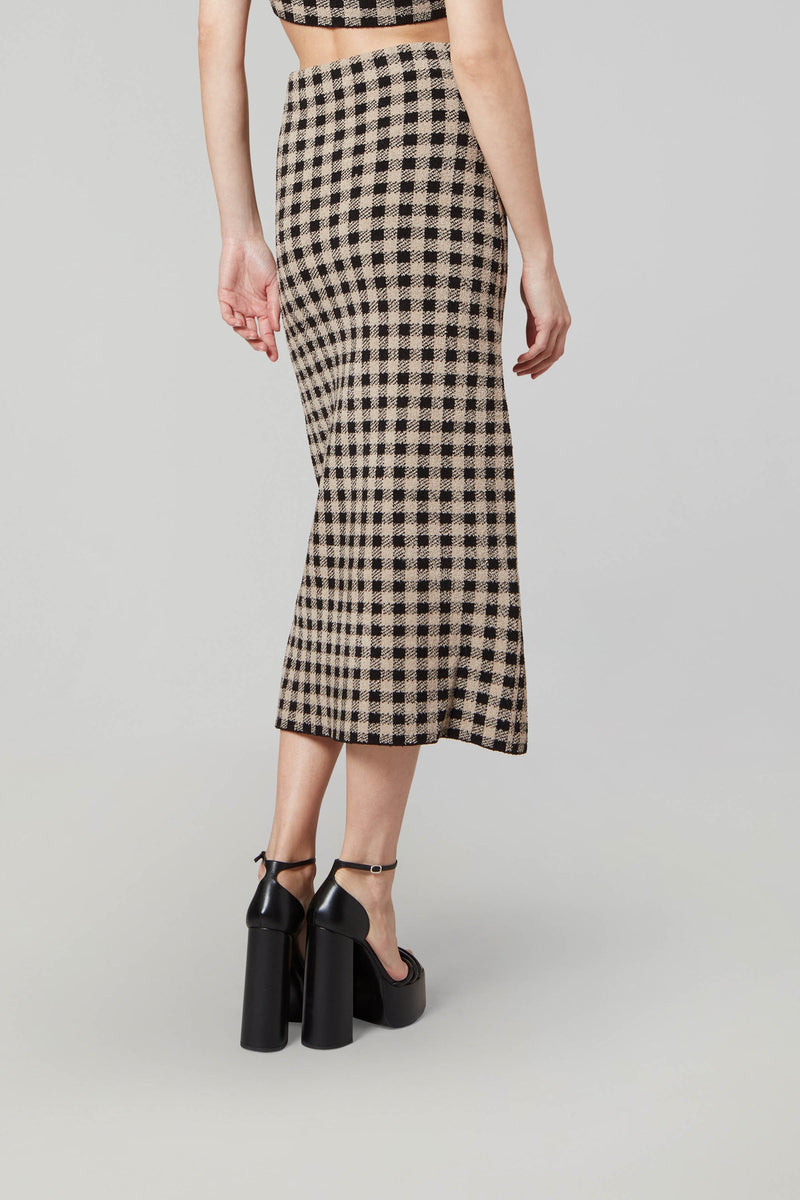 Jabal Gingham Skirt