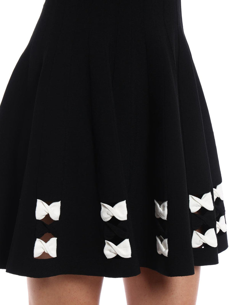 Bow Detail Knit Dress