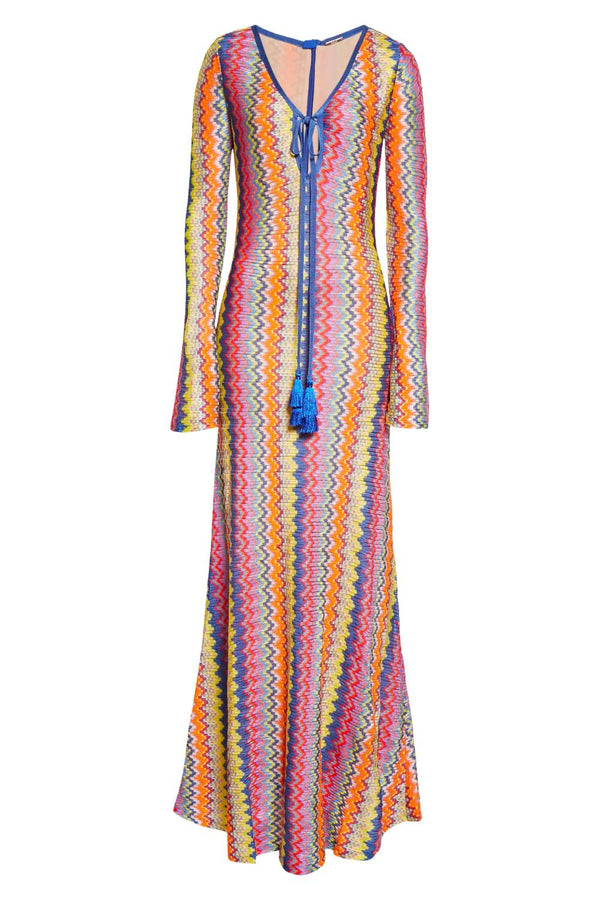 Zoey Long Sleeve Maxi Knit Dress