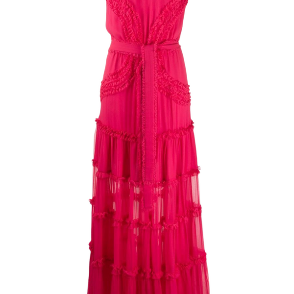 PO ALEXIS FRILL GOWN Belinda International