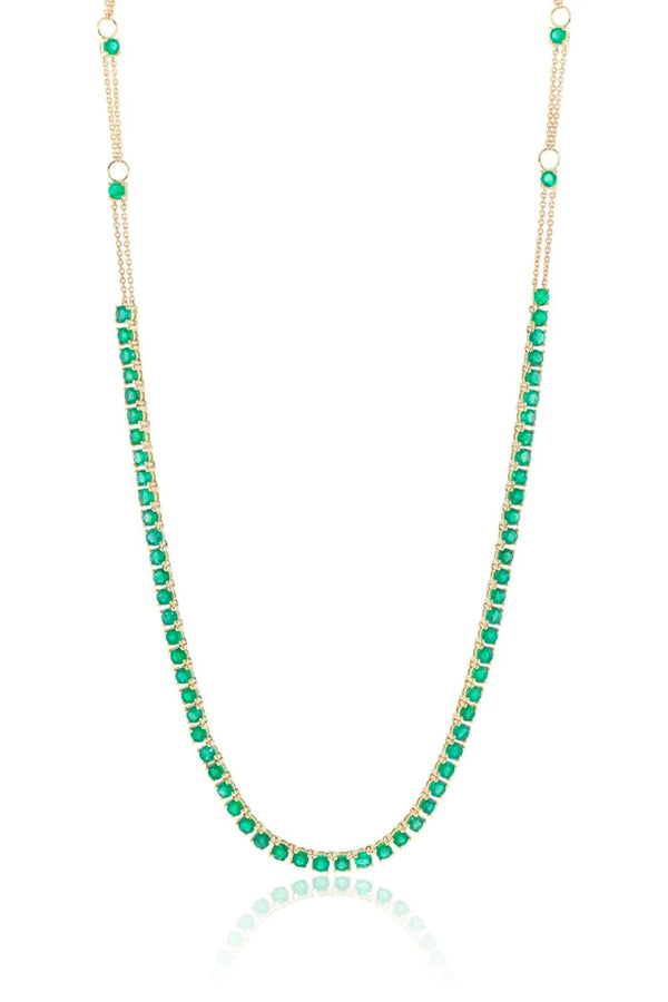 Riviera Emerald Necklace 6.93