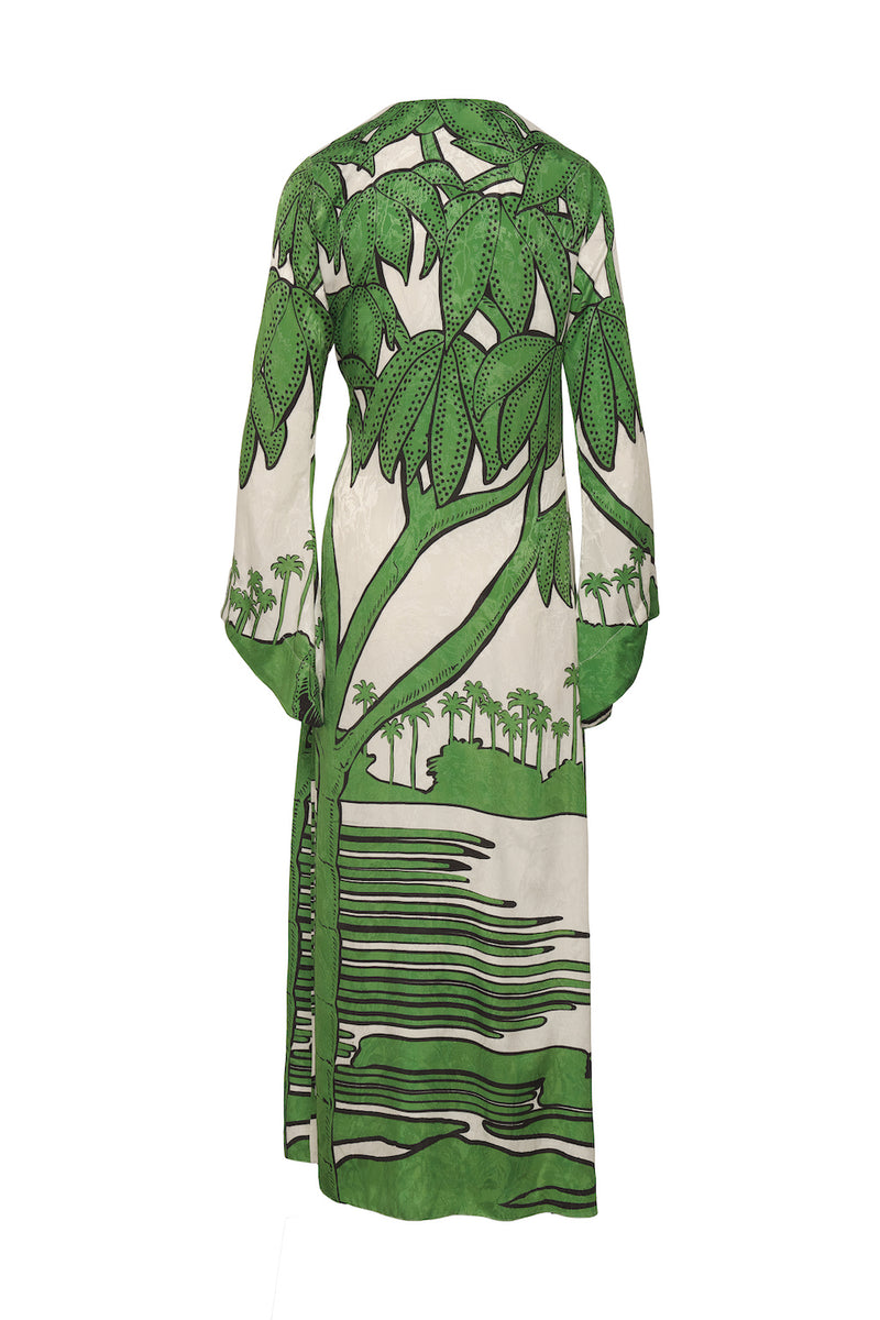 Gulf Of Guinea Wrap Dress
