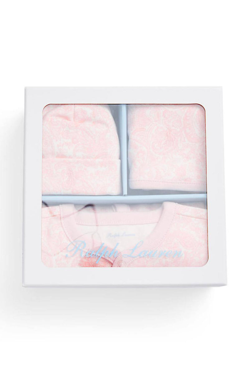 Baby Girl Paisley Gift Set