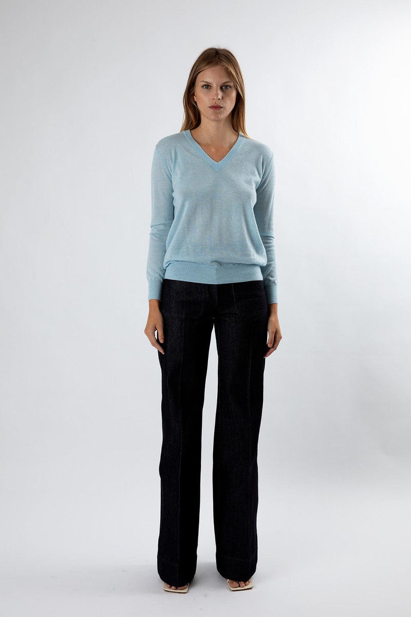 Berlin Knit V-Neck Jumper