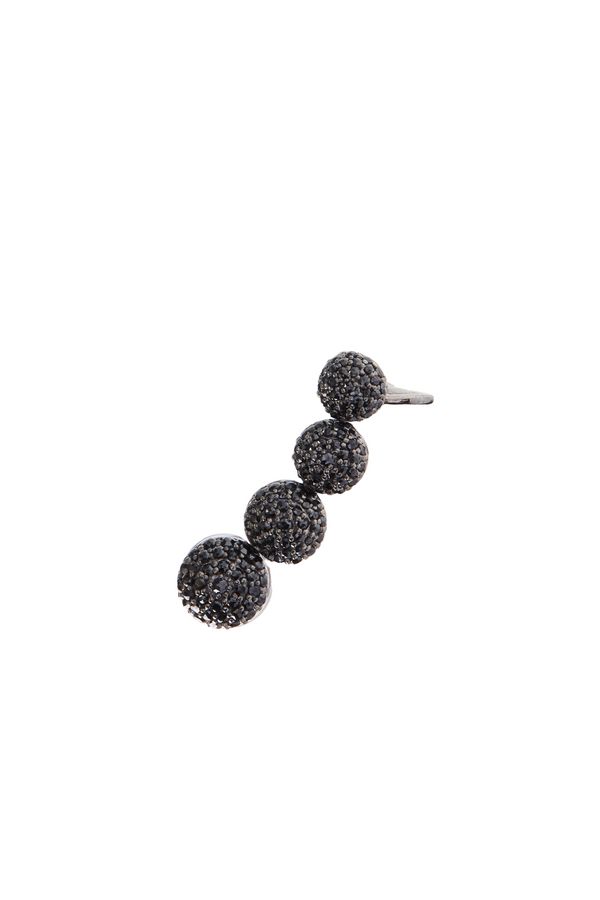 Black Caviar Black Diamond Ear Cuff