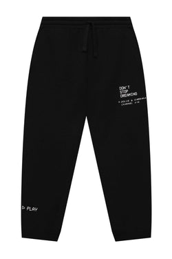 Black Track Pant