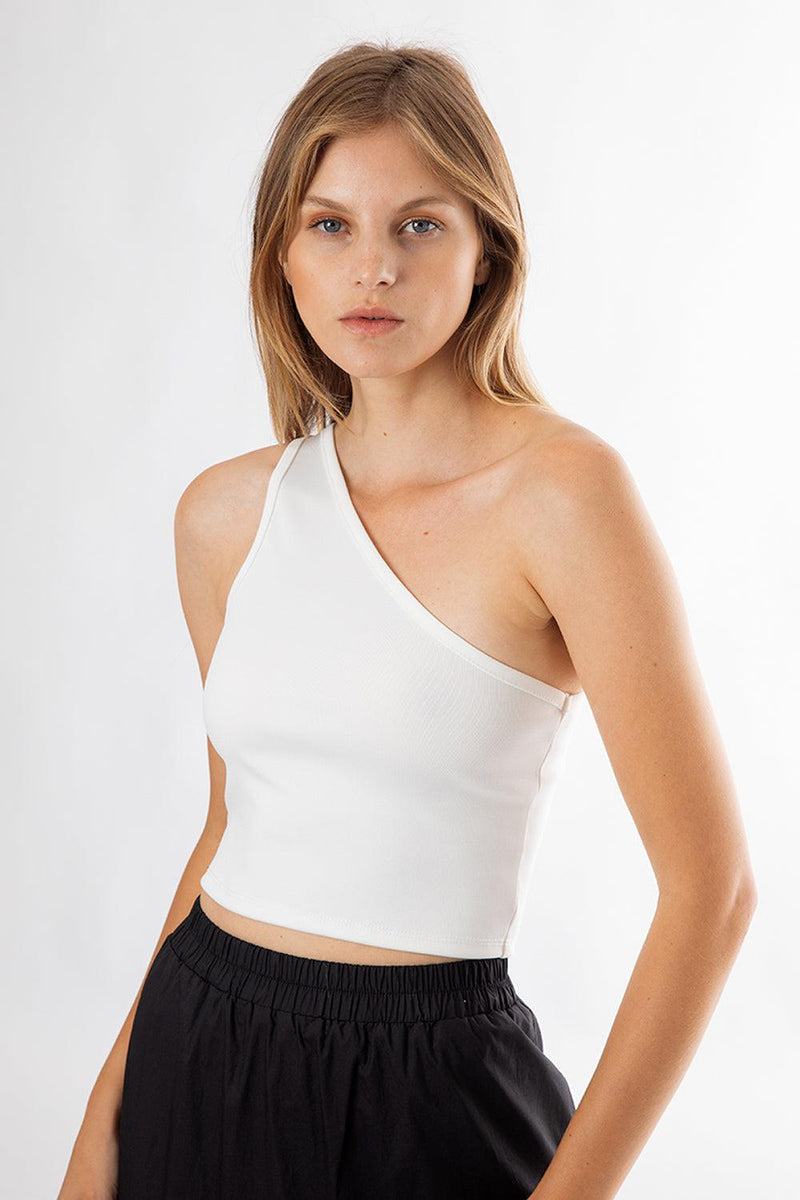 Brazil One Shoulder Top