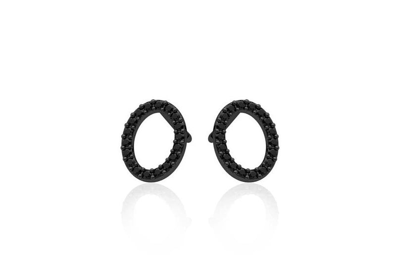 Cloud Black Diamond Stud