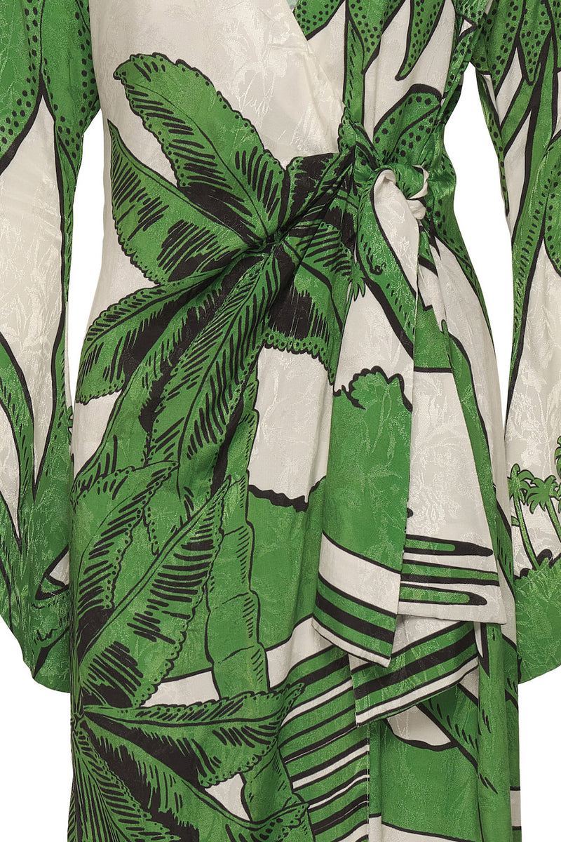 Gulf Of Guinea Wrap Dress