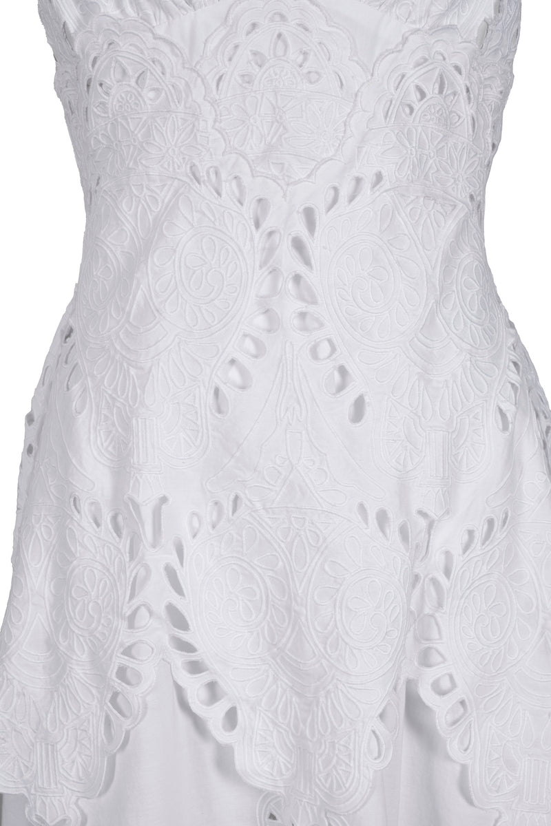 Dulce Dia Embroidered Cotton Dress