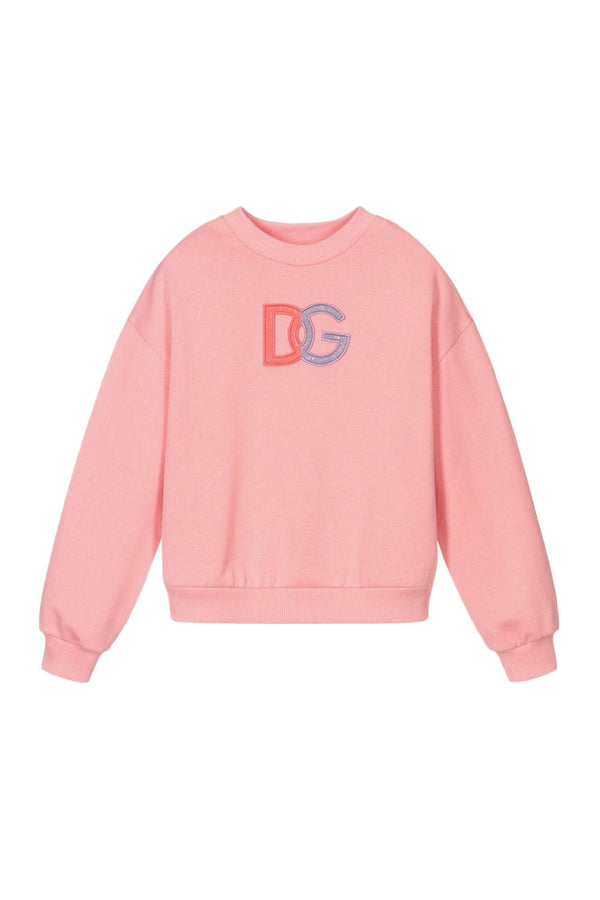 Jersey Sweatshirt with Logo Patch