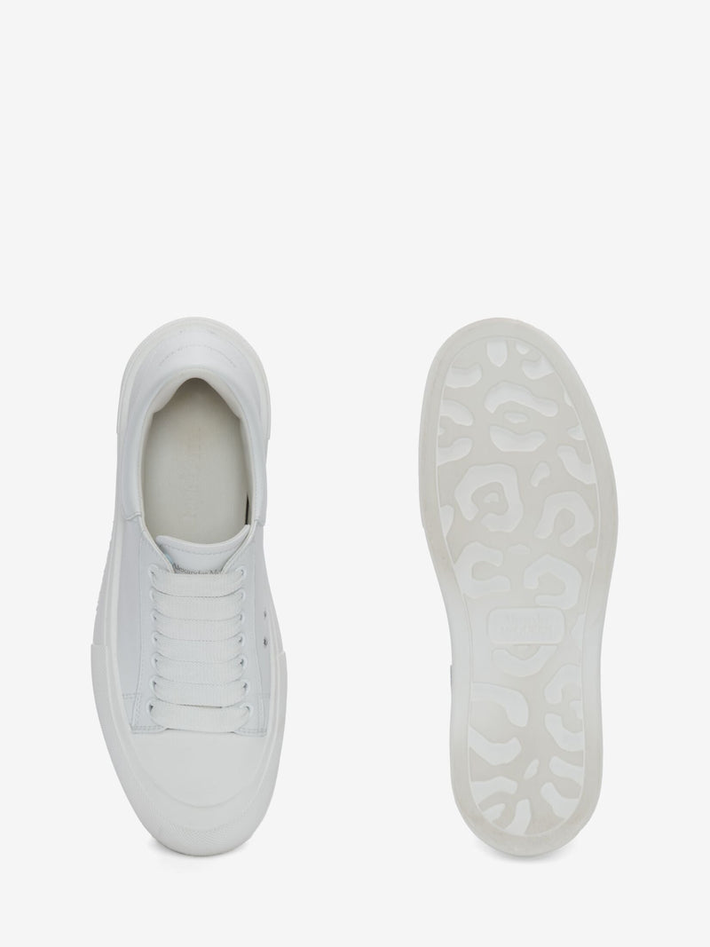 Deck Lace-Up Plimsoll Sneaker