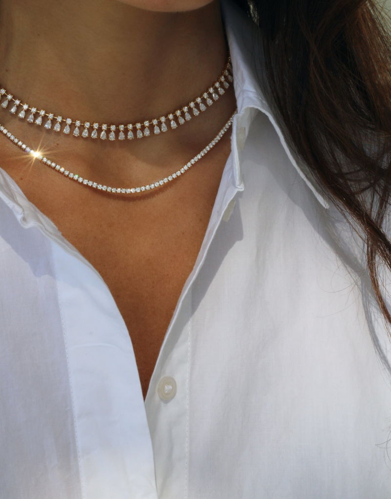 Diamond Hepburn 16 Inch Choker
