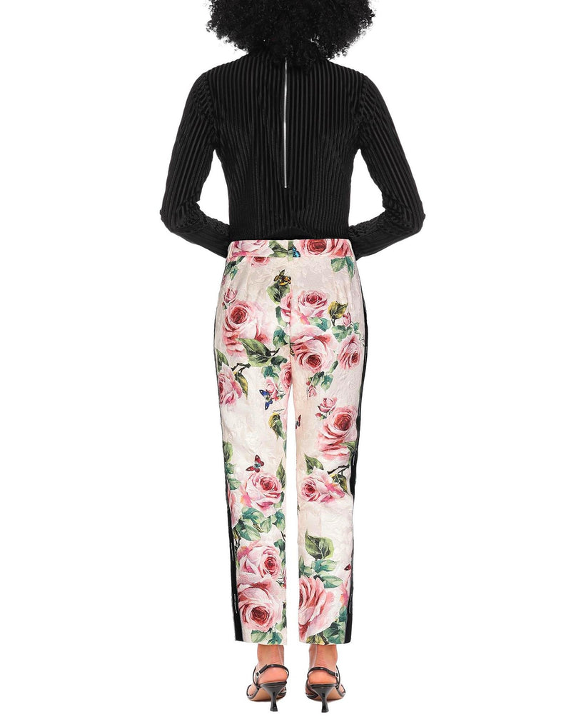 Dolce gabbana floral pants sale