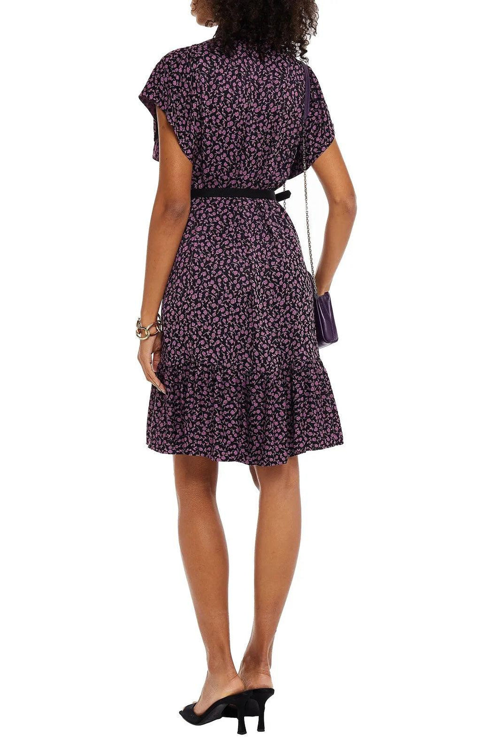 erdem mini dress ERDEM Floral-Jacquard Mini Dress – Belinda International