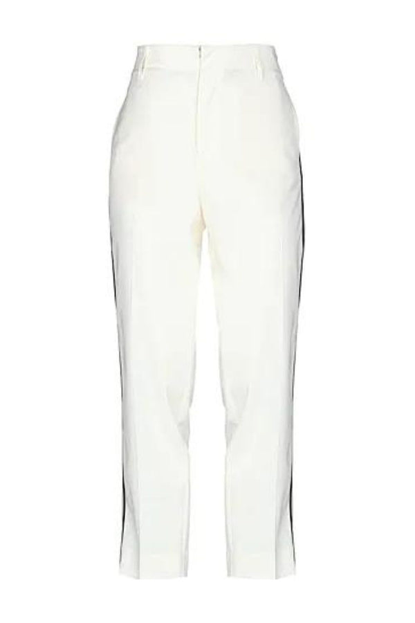 Staight Leg Trousers with Side Stripes