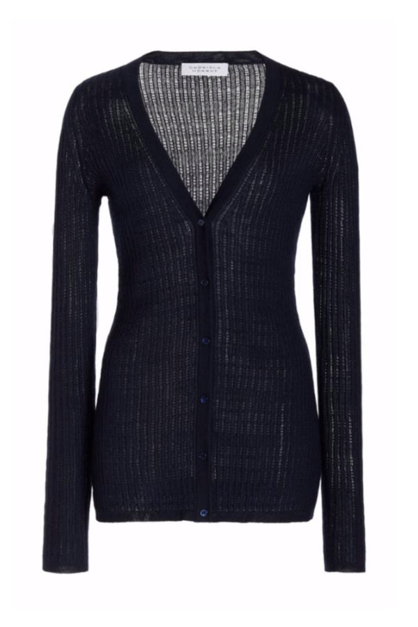 Emma Pointelle-Knit Cashmere and Silk-Blend Cardigan