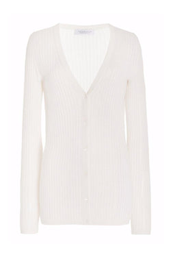 Emma Pointelle-Knit Cashmere and Silk-Blend Cardigan