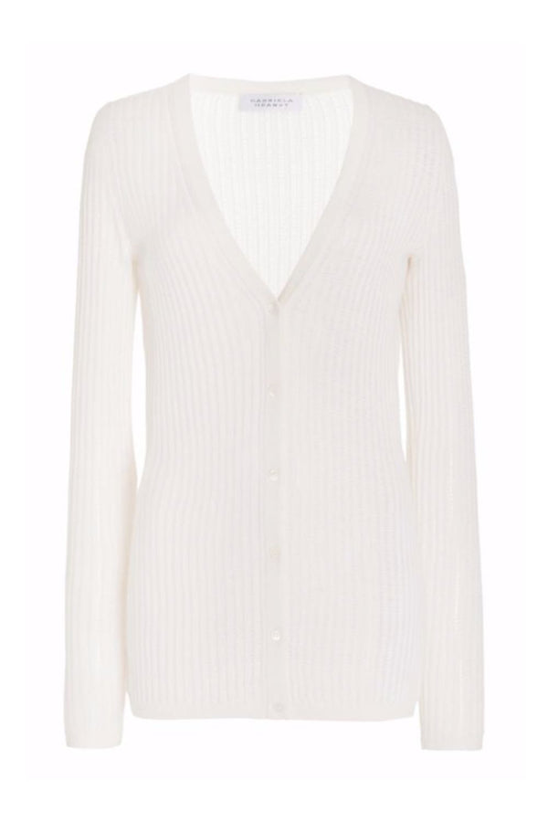 Emma Pointelle-Knit Cashmere and Silk-Blend Cardigan