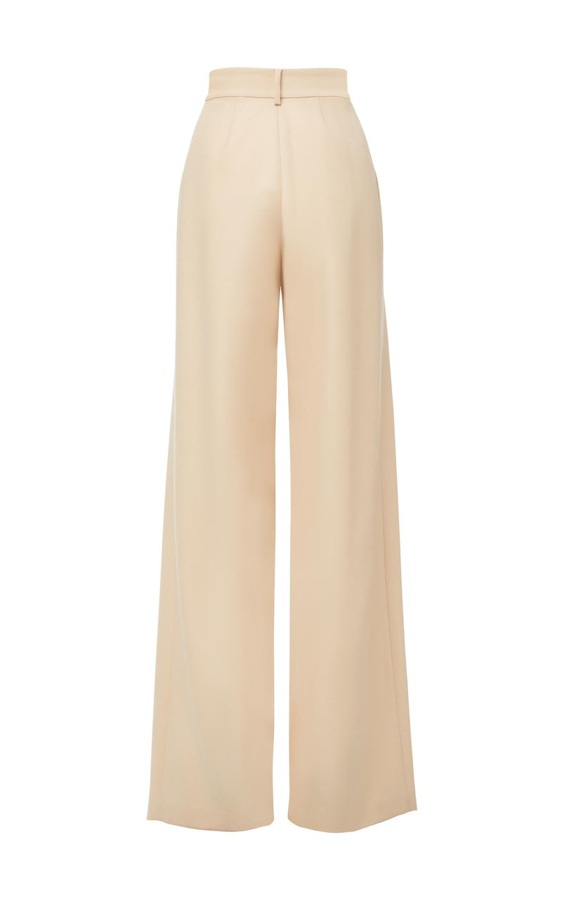 High Waisted Pleated Trousers