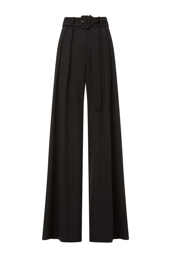 High Waisted Pleated Trousers