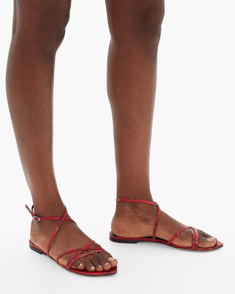 Apopee python-effect sandal