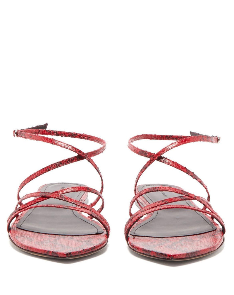 Apopee python-effect sandal