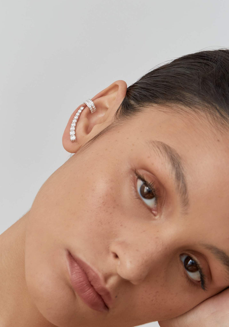 Irina Double Row Ear Cuff