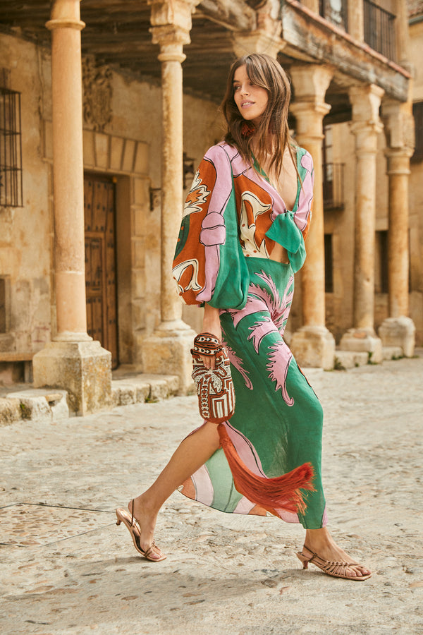Canyon Ritual Linen Dress