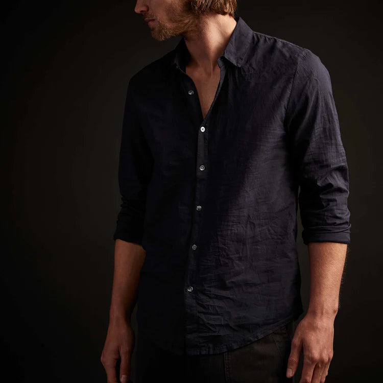 Standard Cotton Button-Down Shirt