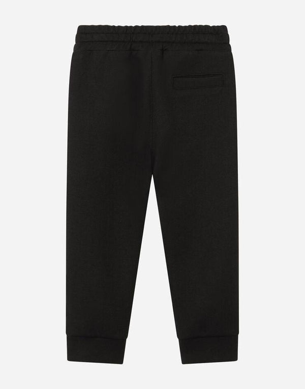 Jersey Jogging Pants with Crown and Bee