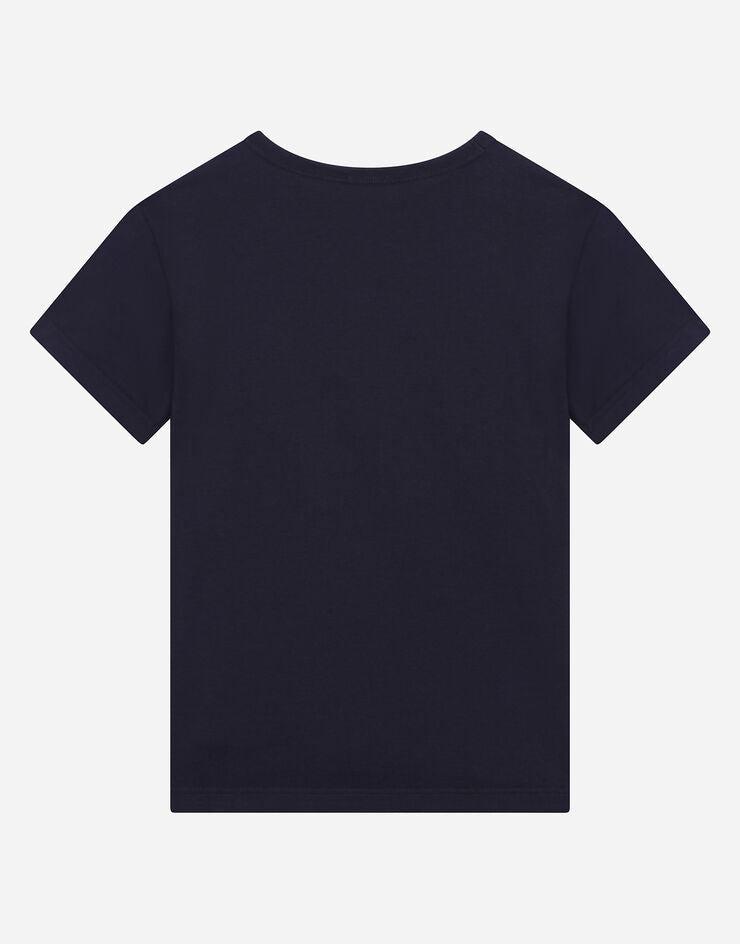 Jersey T-Shirt with Logo Tag