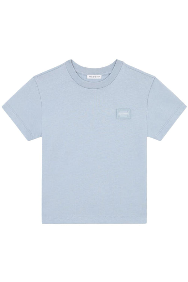 Jersey T-Shirt with Logo Tag