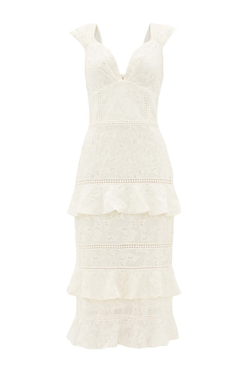 Traduce Me On Lines Midi Dress