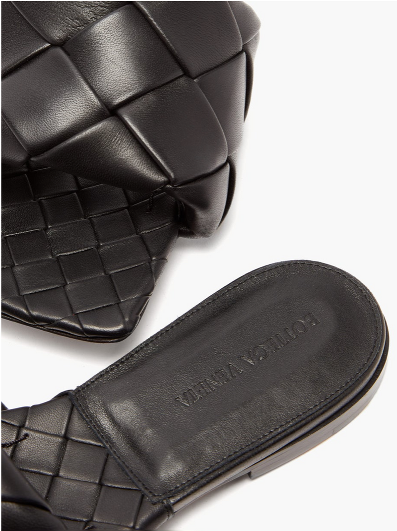 Lido Intrecciato Woven Slides
