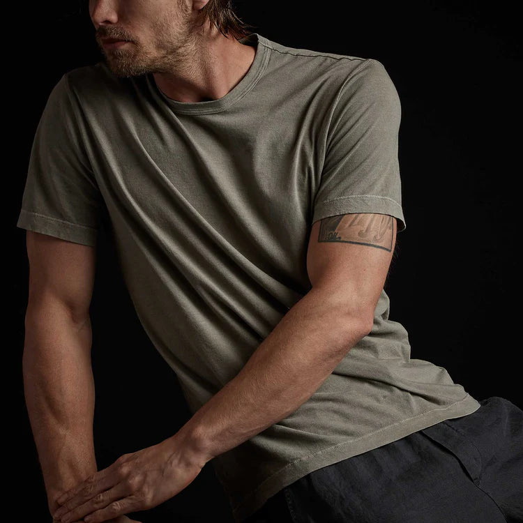 James perse short sleeve crew neck top