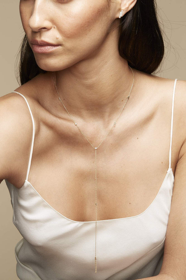 Mala Multi-wear White Diamond Necklace