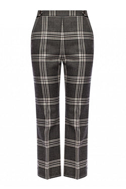 Creased Patterned Trouser