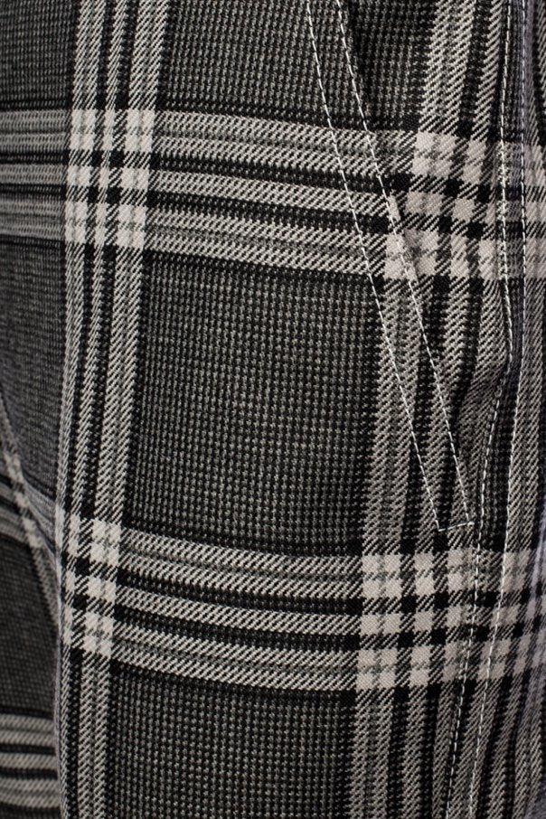 Creased Patterned Trouser