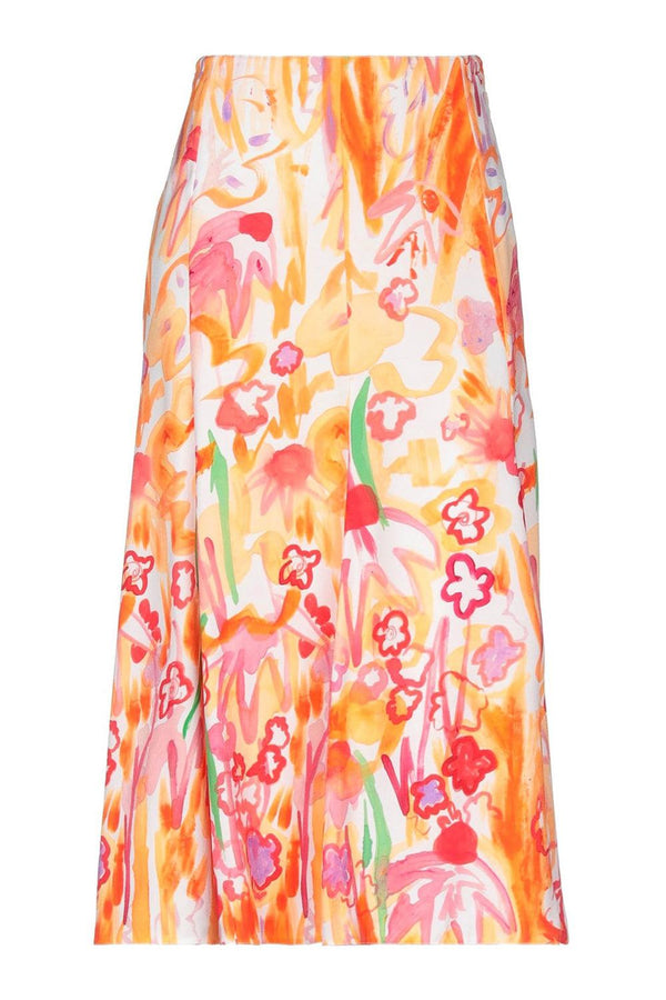 Full Printed Cotton Skirt
