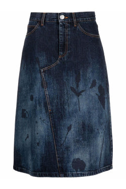 Marni denim skirt sales