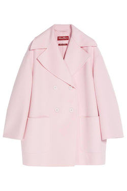 Wool and Cashmere Double Breasted Viborg Coat