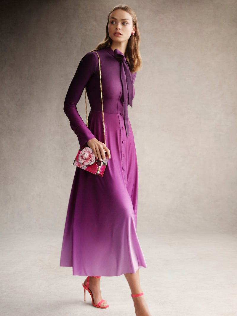 Ombre Jersey Dress