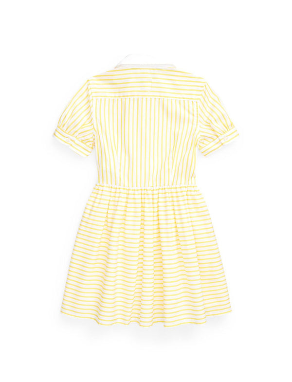 Striped Cotton Shirtdress