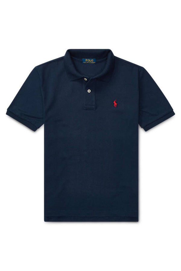 Cotton Mesh Polo Tee